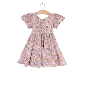 City Mouse Floral Kids Dress